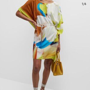 Lenny Niemeyer Bloom Caftan Cover-Up – Size XL – Neiman Marcus Exclusive